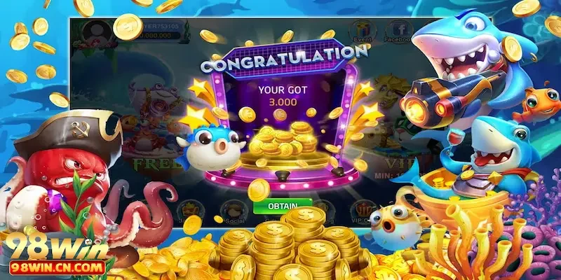 Bắn cá đổi thưởng thẻ cào – Game cá có cơ hội nhận thưởng lớn 1 ban ca doi thuong the cao