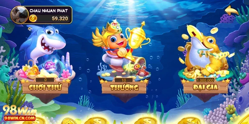 Các chế độ chơi hấp dẫn trong bắn cá 4D đổi thưởng