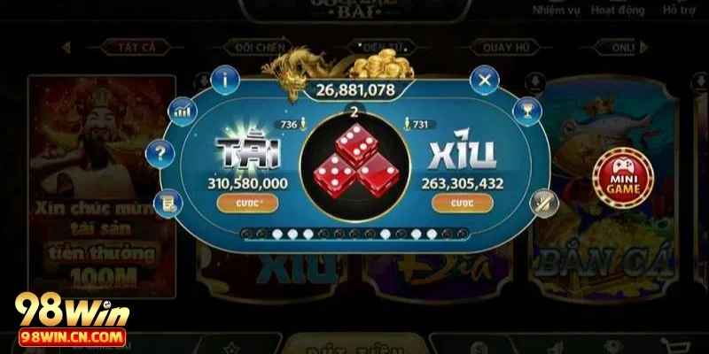 Game bài tài xỉu trò chơi hấp dẫn và cơ hội thắng lớn