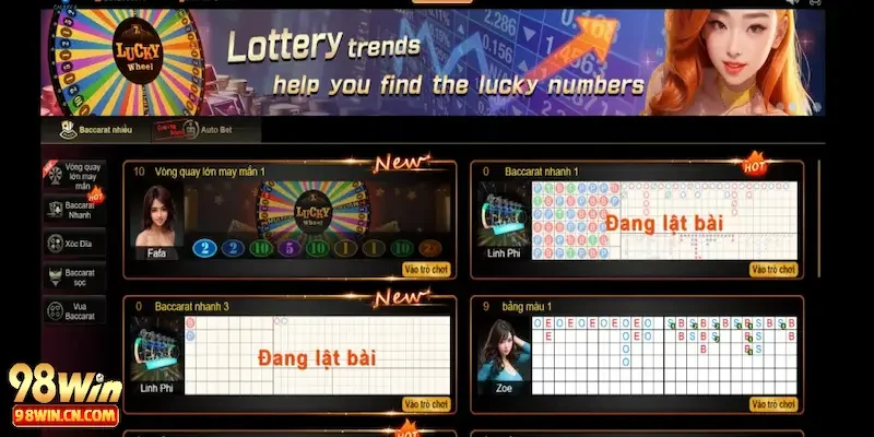 Tổng hợp những ưu điểm nổi bật tại casino 98win